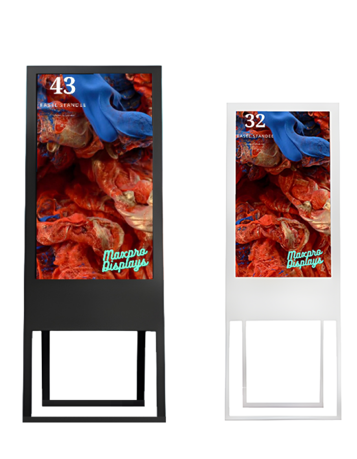 Digital Signage Standee - Versatile Display Options"43 inch & 32 inch